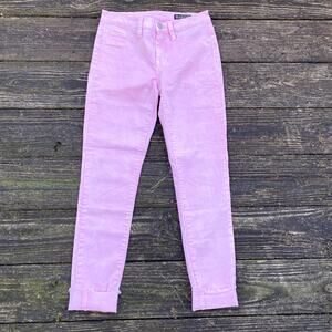 BlankNYC Pink 'The Reade Crop' Roll Cuff Jeans Size 26